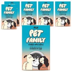 피지 펫패밀리 세탁조 클리너 2p, 400g, 6개