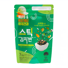 KIMDAEGAM 海苔酥堅果蔬菜味 7包, 1袋, 70g