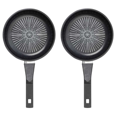 인터쿡 클래식 블랙 후라이팬, 20cm, 2개