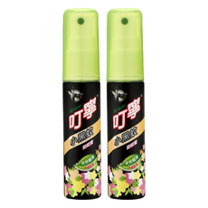 叮寧 小黑蚊防蚊液隨身瓶, 25ml, 2瓶