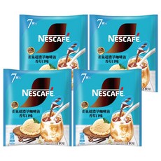 NESCAFE 雀巢咖啡 金牌濃縮咖啡 香草, 7個裝, 4個, 11g