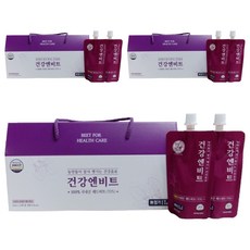 연두엔케어 건강엔비트 레드비트즙, 80ml, 90개