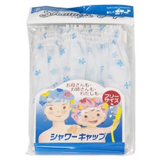 防水浴帽，鬆緊帶設計, 1包, 混合顏色