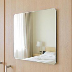 ROREM 簡易黏貼式壓克力壁鏡 2mm高級款 40x40cm, 單一顏色