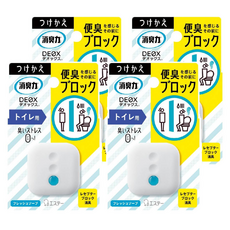 ST 雞仔牌 DEOX浴廁淨味消臭力補充劑, 6ml, 4個, 清新皂香