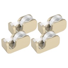 梅花膠帶分配器, 淺褐色, 4個