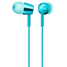 SONY 索尼 彩色入耳式耳機, MDR-EX155AP, 淺藍