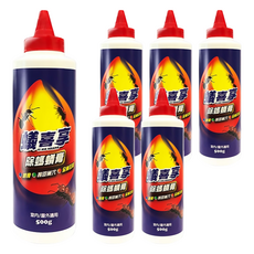 澄朗 蟻喜享 除螞蟻膏 室內/外通用, 500g, 6瓶