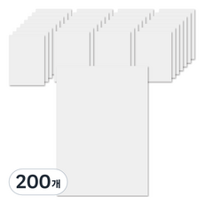 PICK DEAL 素色色紙 白色 80g, 1色, 200個