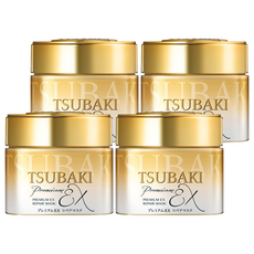 TSUBAKI 思波綺 金耀瞬護髮膜, 180g, 4個