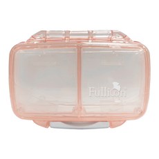 Fullicon 護立康 防潮4格保健盒 (粉色) ABS丙烯腈丁苯乙烯材質 尺寸7.5 x 10 x 2.8 公分, 1個
