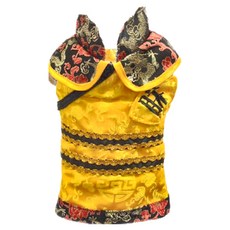 SassyDog 皇上變裝外套, 1件, 黃色