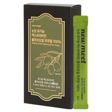 뉴밋 유기농 엑스트라버진 올리브오일 스틱 피쿠알 100% 14p, 112ml, 1개