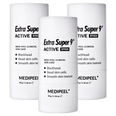 메디필 엑스트라 슈퍼9 플러스 액티브 스틱, 33g, 3개