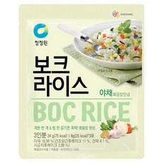 청정원 보크라이스 야채, 24g, 1개