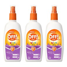 OFF 미스트액 모기기피제, 177ml, 3개