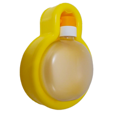 寵物外出隨行水糧杯 Set 2入 PP樹脂+PET, 洛克黃 小燈泡, 1組