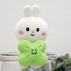 모찌타운 행운 모니터 인형 키링, 12cm, 행운토끼, 1개