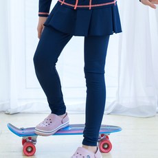 ELINBOA 女童款防水緊身褲裙