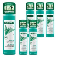 클로란 노세범 드라이 샴푸 네틀, 150ml, 6개