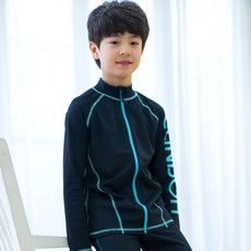 ELINBOA 兒童拉鍊防曬泳衣