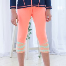 ELINBOA 女童款7分防水緊身褲