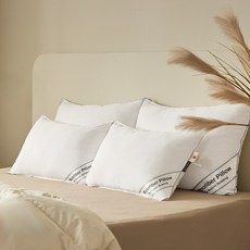 MARCELINE 基本款一般枕芯 低款, 白色, 2個