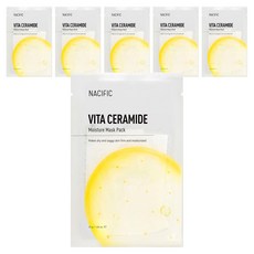 네시픽 비타 세라마이드 모이스처 마스크팩, 1개입, 6개