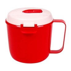 KOMAX 微波爐時光系列 微波專用湯杯 800ml 耐熱140°C 微波爐適用 韓國製造, 混合顏色, 1個