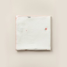 La vikit 四季用優質嬰兒棉質紗布毯, 可愛的桃子