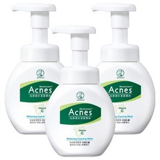 MENTHOLATUM 曼秀雷敦 Acnes 抗痘美白潔面慕斯, 150ml, 3件