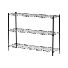 dayneeds 日需百備 烤漆三層架, 黑色