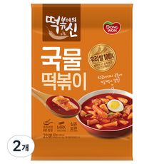 Dongwon 東遠 辣炒年糕之神 湯頭辣炒年糕, 422g, 2入