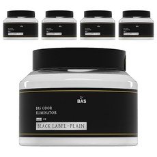 黑色標籤基本Plus生活除臭劑 正裝 純淨無香, 5個, 350g