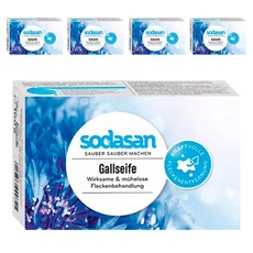 sodasan 蘇達桑 衣物去漬潔衣皂，輕鬆去除髒污，溫和清潔, 100g, 5個