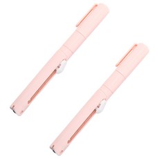 인디케이 파스텔 스틱 가위 칼, 핑크, 2개