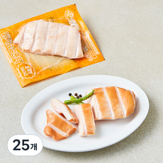 푸드원 닭가슴살 훈제맛, 100g, 25개, 1개입