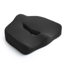 簡約記憶泡沫坐墊, 黑色的