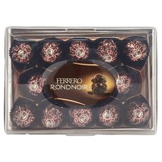 FERRERO ROCHER 金莎 Rondnoir 郎莎精緻含餡巧克力14入, 138g, 1盒