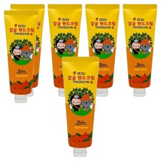 제주갬성 감귤 핸드크림, 70ml, 6개