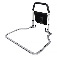 老人孕婦起床助力扶手架, 摺疊款 黑色 + 白色 + 銀色, 1支