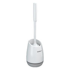 DANLE 丹樂 矽膠馬桶刷 壁掛款, 灰色, 1個