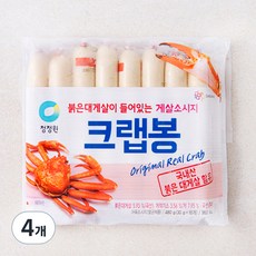 청정원 크랩봉16입, 480g, 4개