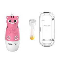 MEGA TEN 兒童牙刷 貓款+牙刷盒, MB-KS6008CA