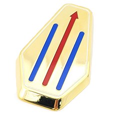 GIVOTGOLF 三線對準高爾夫球標, 金色, 1個