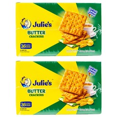 Julie's 茱蒂絲 奶油蘇打餅, 2盒, 900g