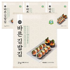 baredagimseonsaeng 飯捲用海苔 10片入, 21g, 4包