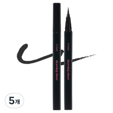 에뛰드 드로잉 쇼 브러쉬 아이라이너 0.6g, 흑심블랙, 5개