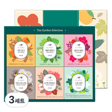 다농원 허브 블렌딩티 6종 세트 1호 + 쇼핑백, 3세트, 티백 6종