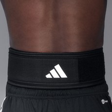 adidas 愛迪達 Essential重訓舉重腰帶, 黑色, 0.2kg